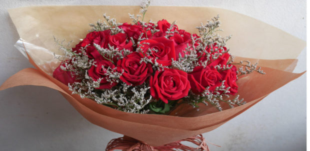 Red rose Bouquet ช่อกุหลาบแดง วาเลนไทน์